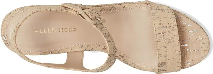 Pelle Moda Wiltz Women's Sandals White 1 : 7 M, Leather - Image 2