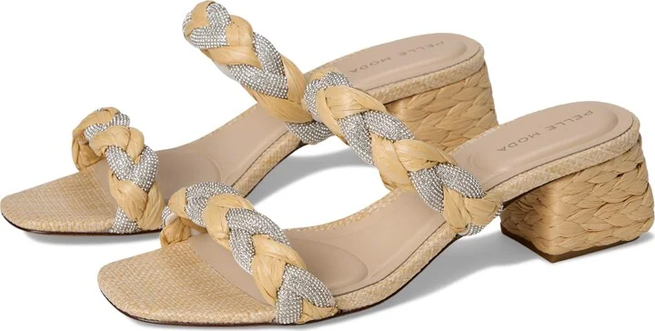 Pelle Moda Women's Ivia Slide Heeled Sandal