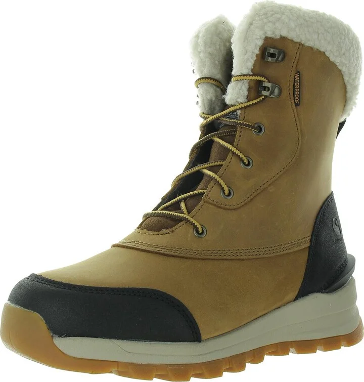 Pellston Womens Waterproof Leather Winter & Snow Boots