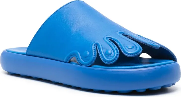 Pelotas Flota toes-shaped leather slides - Image 2