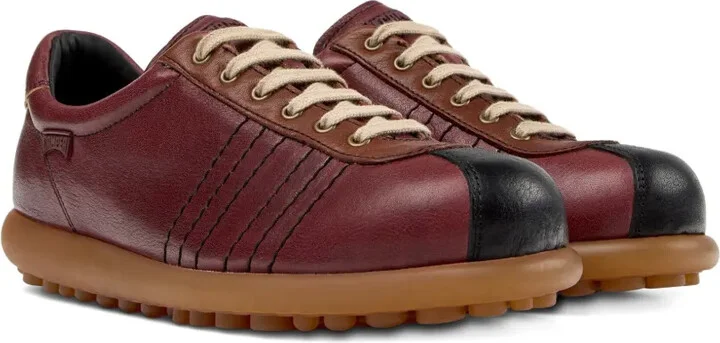 Pelotas leather panelled lace-up sneakers - Image 2
