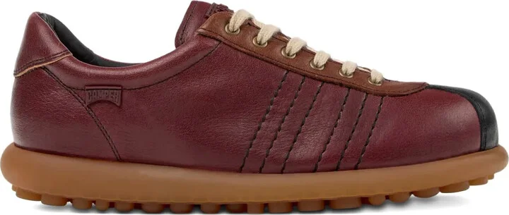 Pelotas leather panelled lace-up sneakers