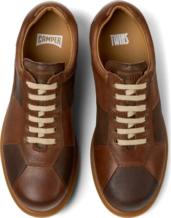 Pelotas Twins leather panelled lace-up sneakers - Image 3
