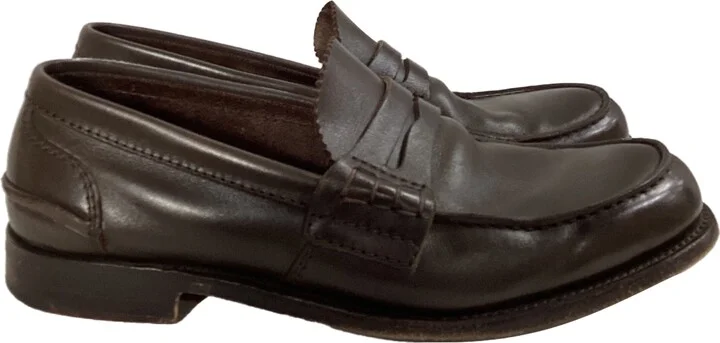 Pembrey Loafers in Brown Calfskin Leather