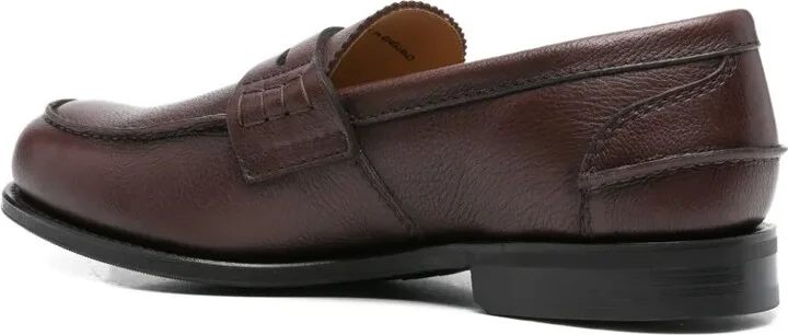 Pembrey penny leather loafers - Image 3