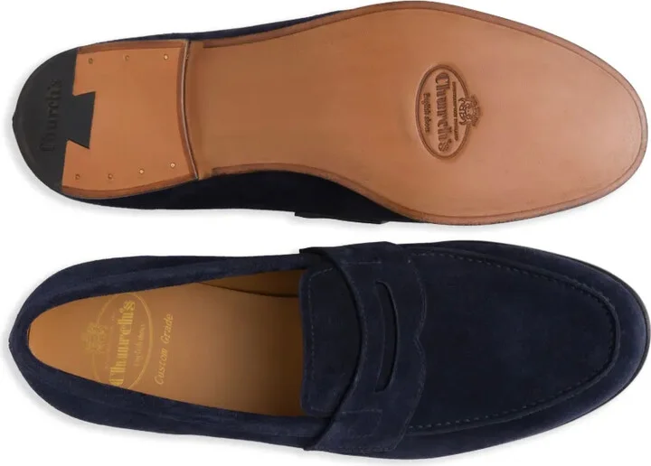 Pembrey penny suede loafers - Image 4