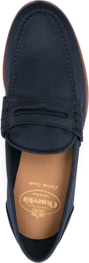 Pembrey twill loafers - Image 4