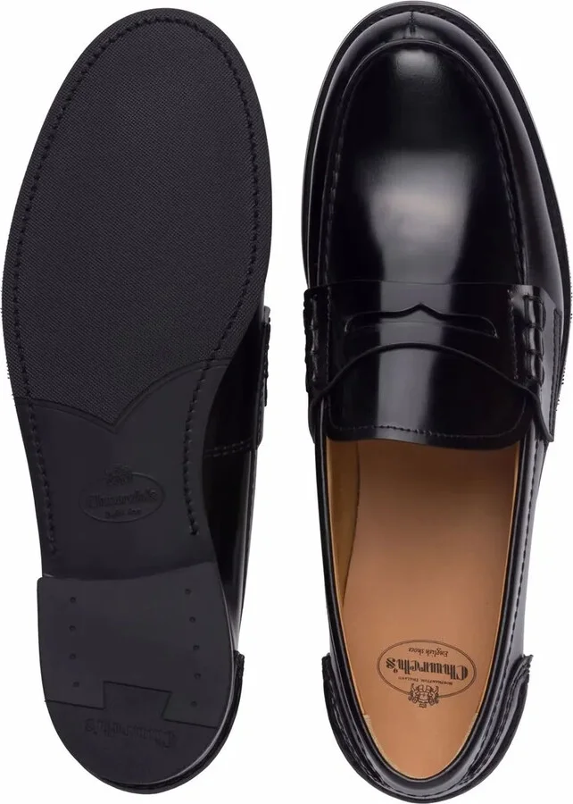 Pembrey W 5 polished fumè loafers - Image 4