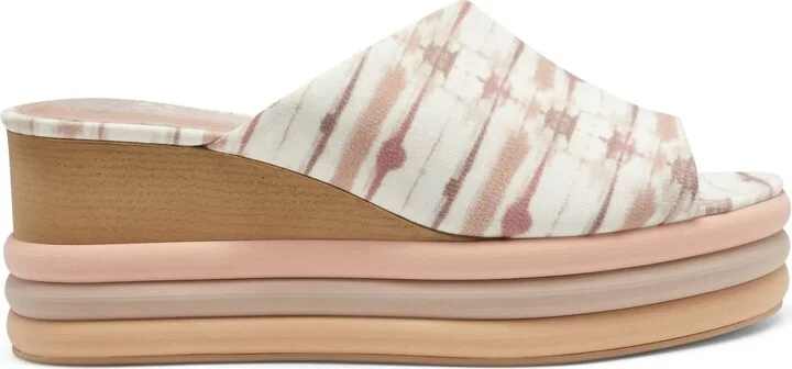 Pendrea Wedge Sandal In Mauve