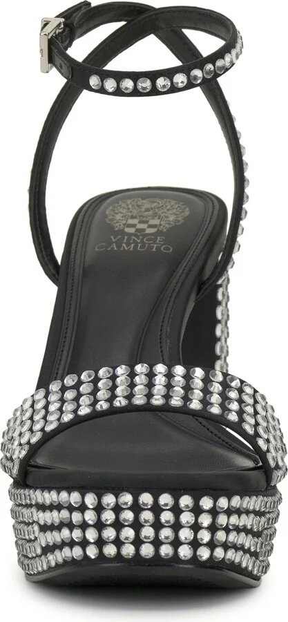Pendrys Rhinestone Block Heel Sandal - Image 3