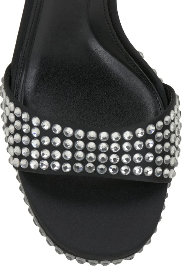 Pendrys Rhinestone Block Heel Sandal - Image 8