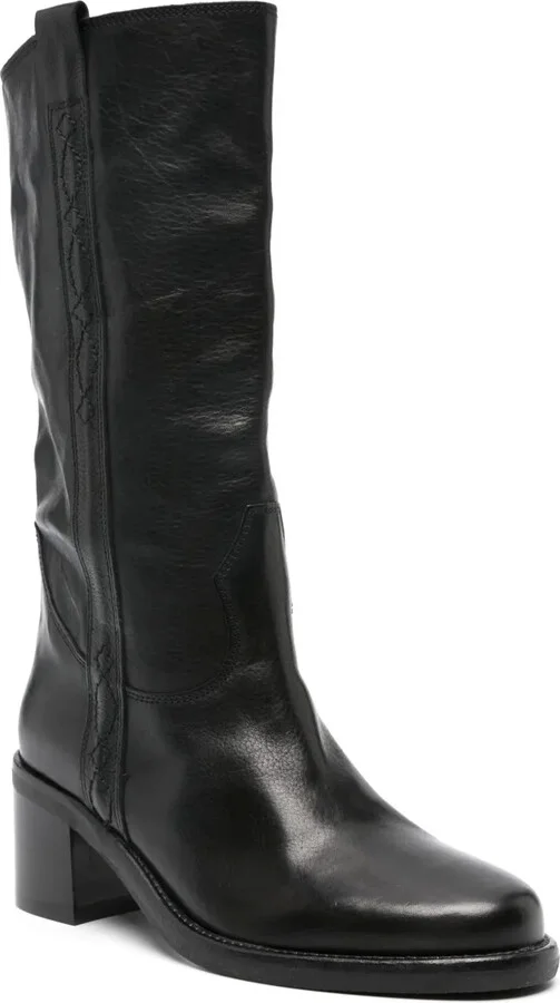 Penelope 70mm leather boots - Image 2