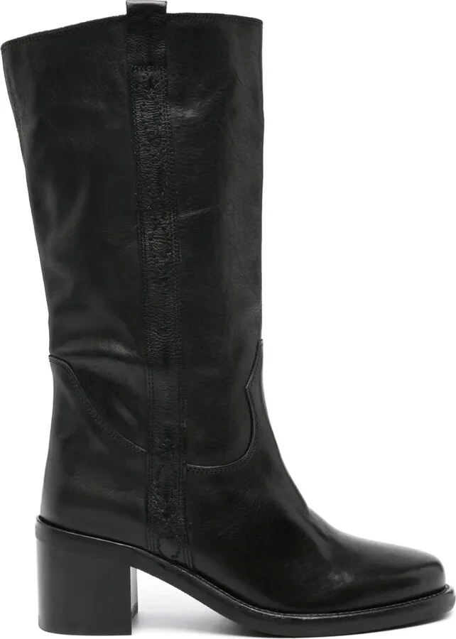 Penelope 70mm leather boots