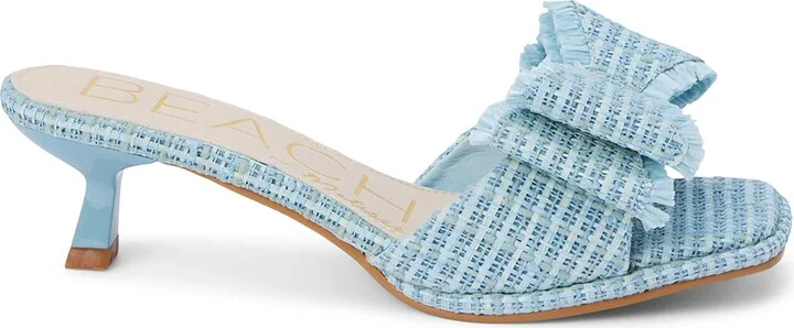 Penelope Kitten Heel Slide Sandal - Image 9