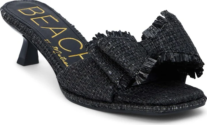 Penelope Kitten Heel Slide Sandal