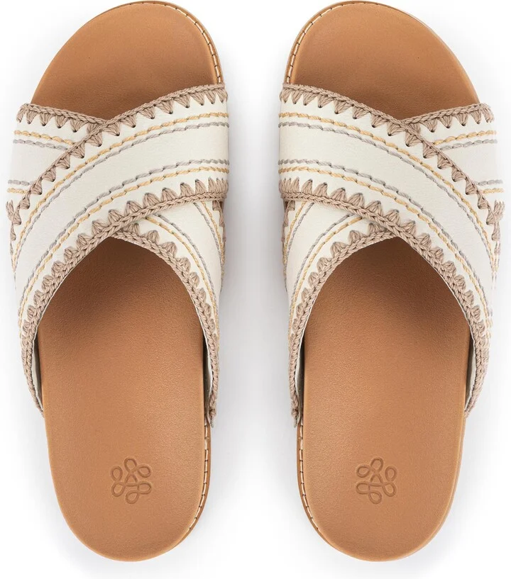 Penelope Leather Slip On Sandal - Image 8