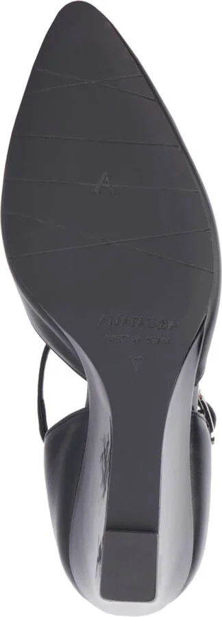 Penelopy Ankle Strap Pointed Toe Wedge Pump - Image 5