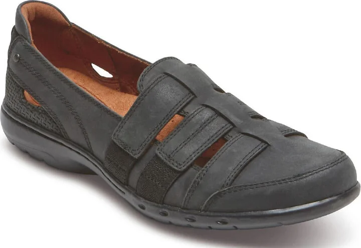 Penfield Fish Womens Leather Slip On Loafers
