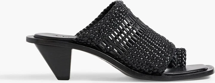Penni woven leather sandals