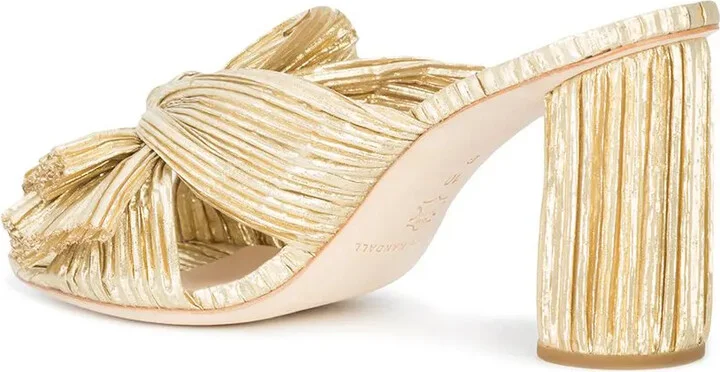 Penny 90mm pleated mules - Image 3
