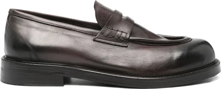 Penny-Detail Loafers