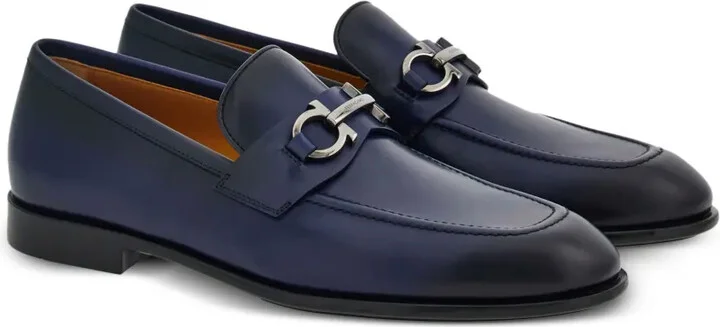 Penny Gancini-plaque loafers - Image 2