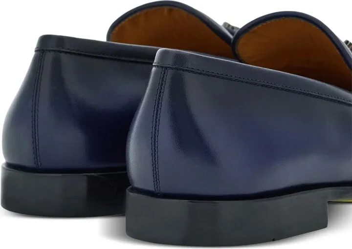 Penny Gancini-plaque loafers - Image 3
