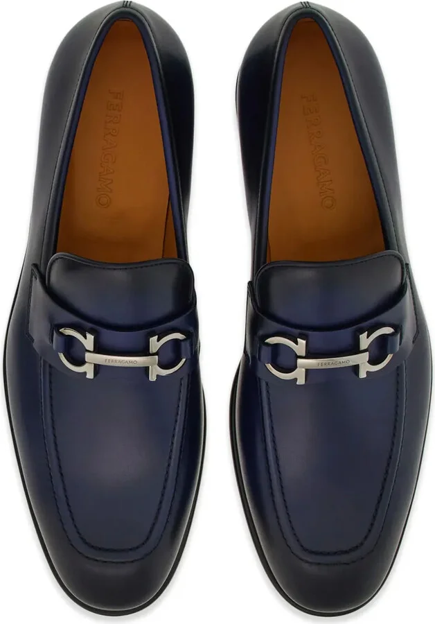 Penny Gancini-plaque loafers - Image 4