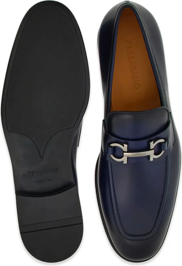 Penny Gancini-plaque loafers - Image 5