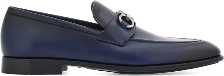 Penny Gancini-plaque loafers