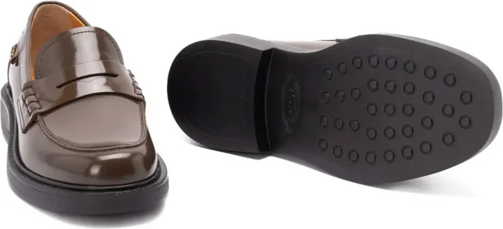 Penny Leather Loafers - Image 5