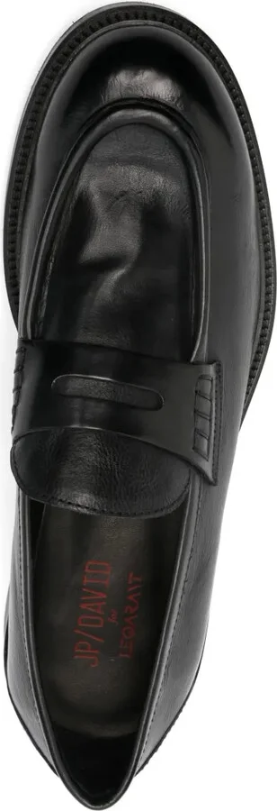 Penny Leather Loafers - Image 4