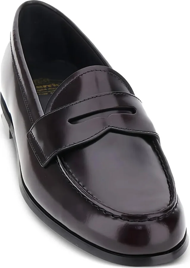 Penny Leather Loafers - Image 4