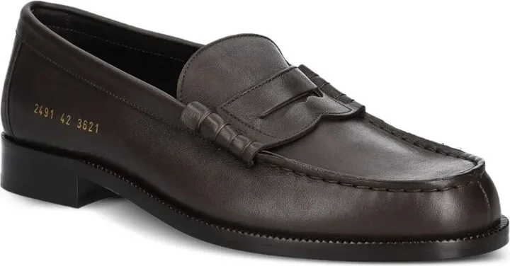 Penny Leather Loafers - Image 2