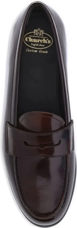 Penny Leather Loafers - Image 4