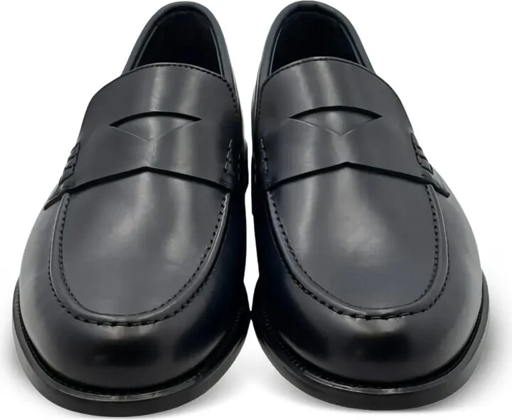 Penny Leather Loafers - Image 4
