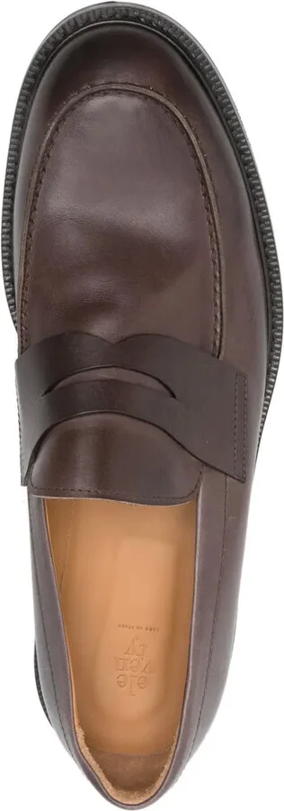 Penny Leather Loafers - Image 4