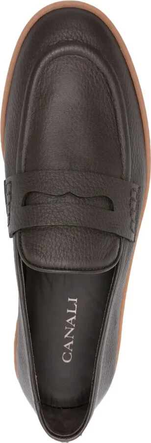 Penny Leather Loafers - Image 4
