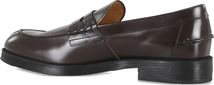 Penny Leather Loafers - Image 3
