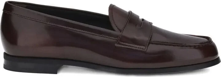 Penny Leather Loafers