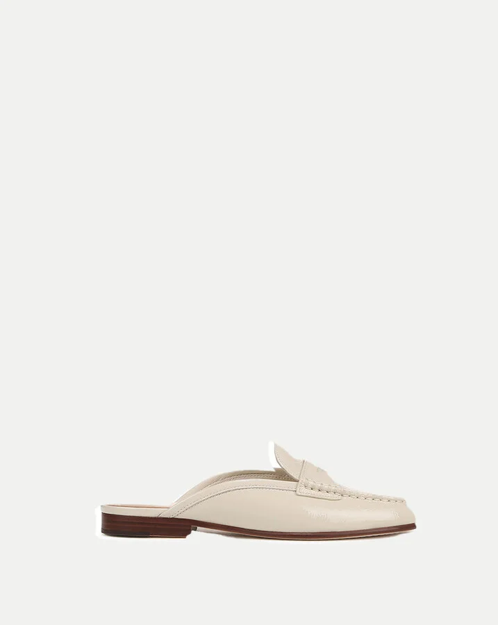 Penny Leather Mule