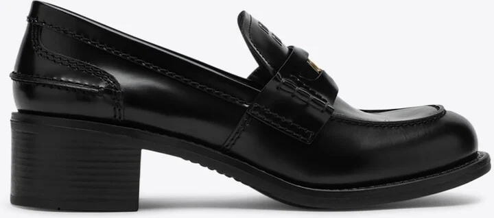 Penny Loafers in Brushed Leather
