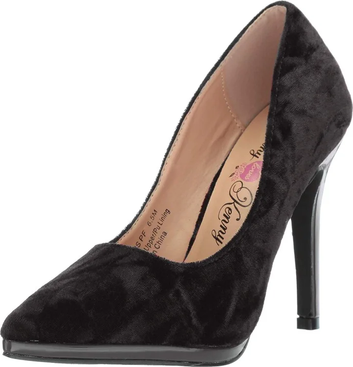 Black Crushed Velvet