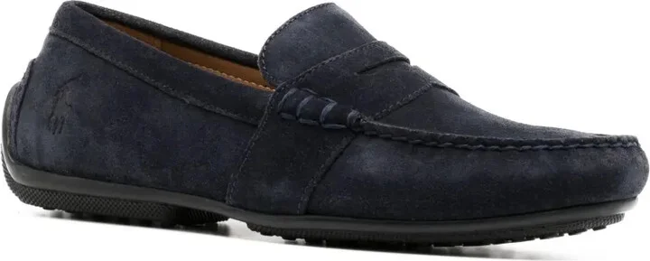 Penny-Slot Calf-Leather Loafers - Image 2