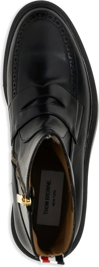 Penny Slot-Detail Ankle Boots - Image 3