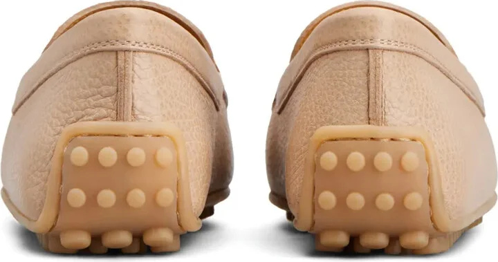 Penny-Slot Detail Leather Loafers - Image 3
