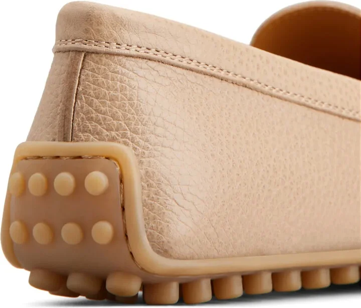 Penny-Slot Detail Leather Loafers - Image 5
