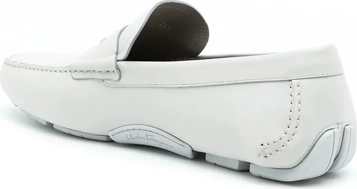 Penny-Slot Leather Driving Loafers - Image 3