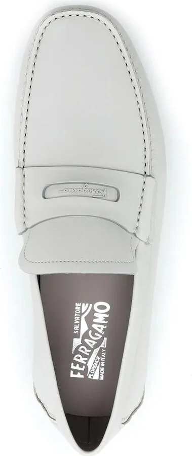 Penny-Slot Leather Driving Loafers - Image 4
