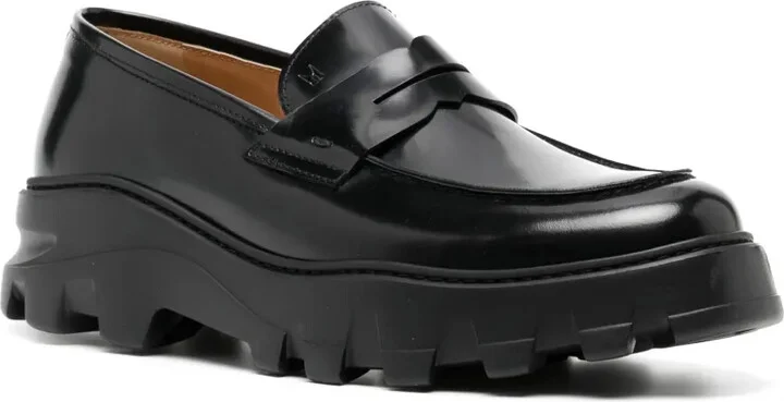 Penny-Slot Leather Loafers - Image 2